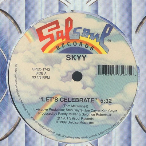 Skyy - Lets Celebrate / Call Me