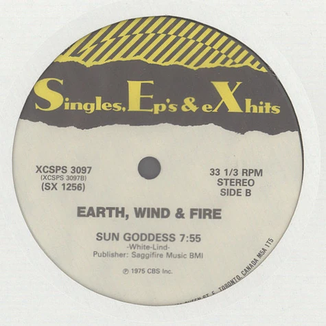 Earth Wind & Fire - La La Peace Song/ Sun Goddess