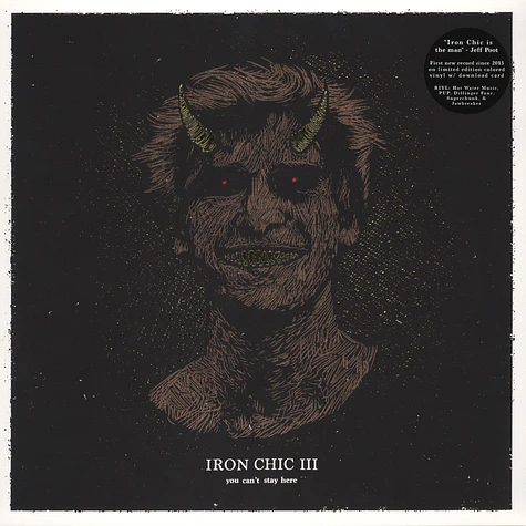 Iron Chic - III - You Can't Stay Here Red Vinyl Edition