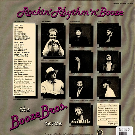 The Booze Brothers - Rockin' Rhythm 'N' Booze
