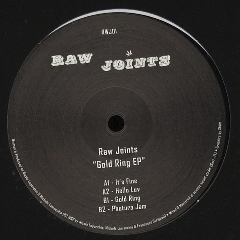 Raw Joints - Gold Ring EP