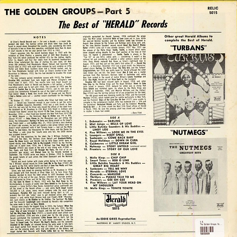 V.A. - The Golden Groups Vol. 5