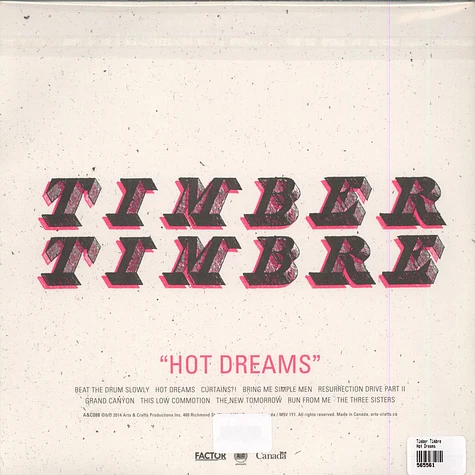 Timber Timbre - Hot Dreams