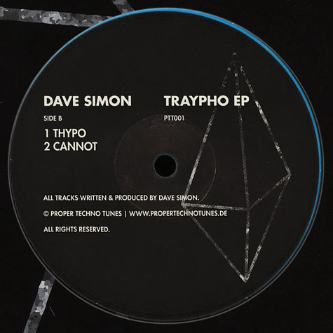 Dave Simon - Traypho EP