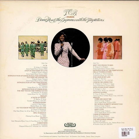 The Supremes With The Temptations - TCB (The Original Sound Track)