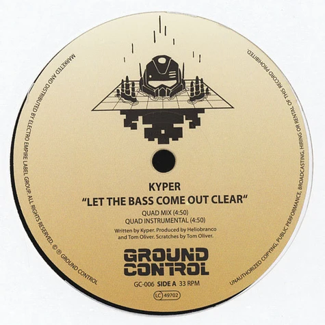 Kyper - Let The Bass Come Out Clear