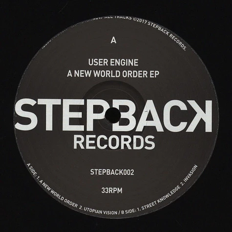 User Engine - A New World Order EP