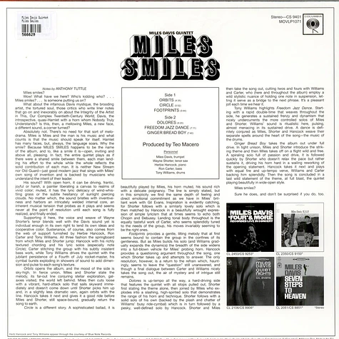 The Miles Davis Quintet - Miles Smiles