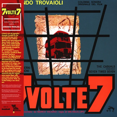 Armando Trovajoli - OST 7 Volte 7: Colonna Sonora Colored Vinyl Edition