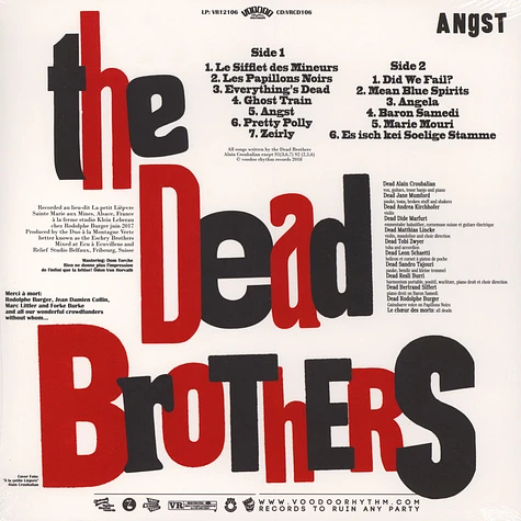 The Dead Brothers - Angst