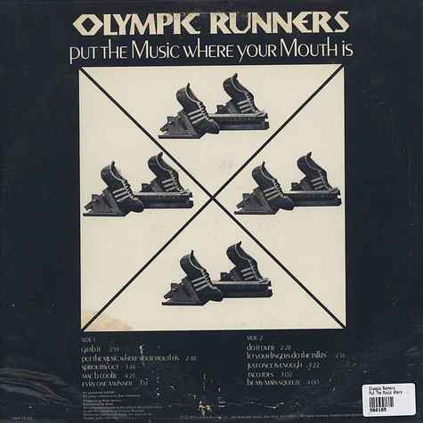 Olympic Runners - Put The Music Where Your Mouth Is