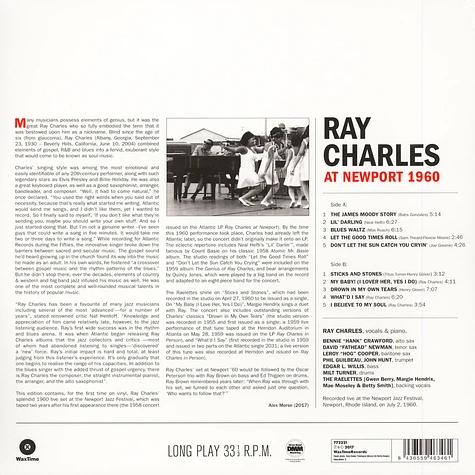 Ray Charles - At Newport 1960