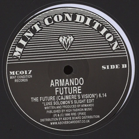 Armando - The Future Cajmere Remix