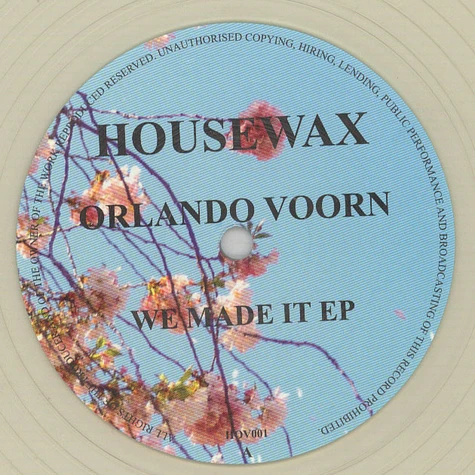 Orlando Voorn - We Made It EP