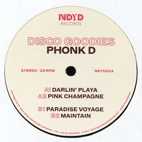 Phonk D - Disco Goodies