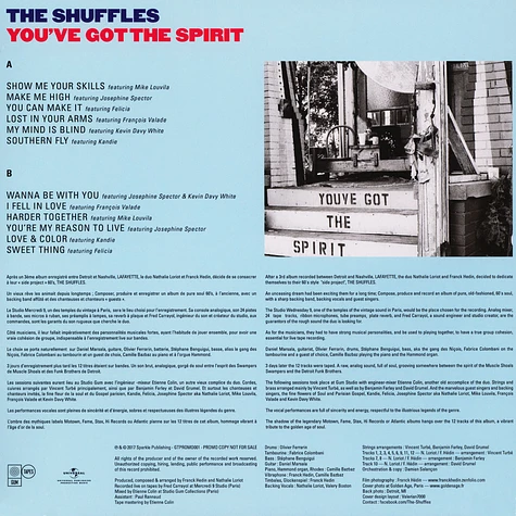 The Shuffles - You’ve Got The Spirit