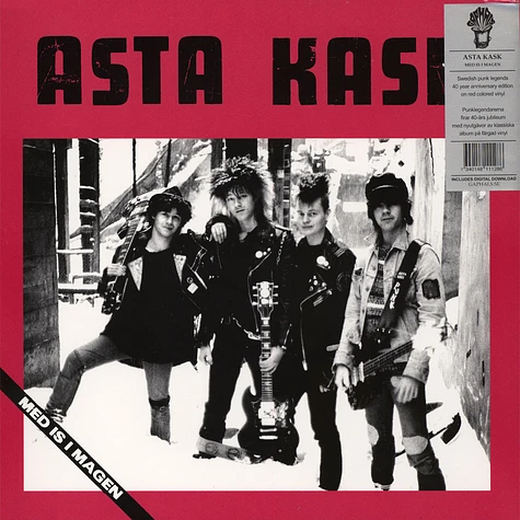 Asta Kask - Med Is I Magen Red Vinyl Edition