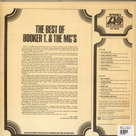 Booker T & The MG's - The Best Of Booker T. & The MG's