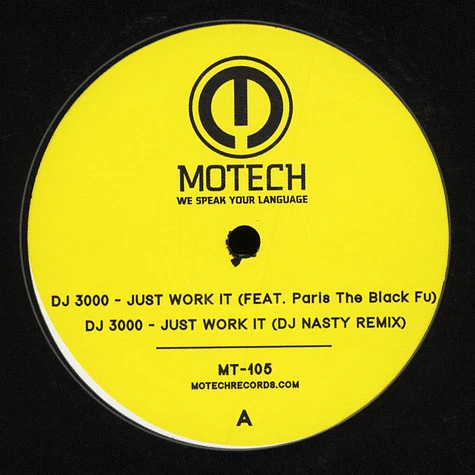 DJ 3000 - Just Work It feat. Paris The Black Fu