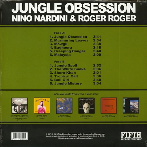 Nino Nardini & Roger Roger - Jungle Obsession