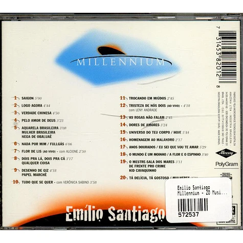 Emilio Santiago - Millennium - 20 Músicas Do Século XX