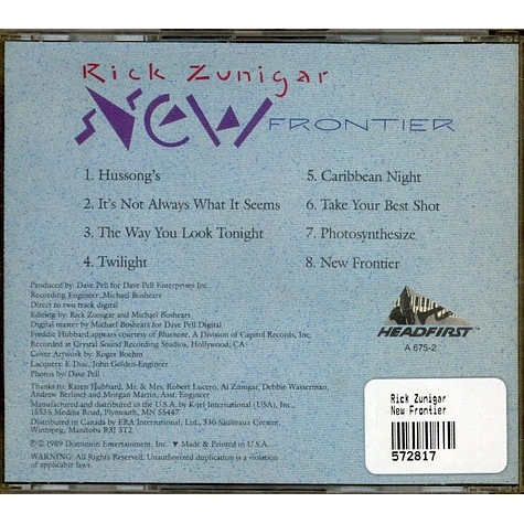 Rick Zunigar - New Frontier