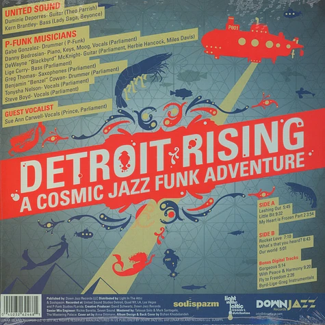 Detroit Rising - A Cosmic Jazz Funk Adventure