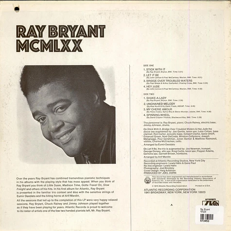 Ray Bryant - MCMLXX