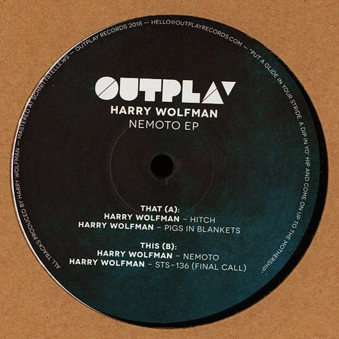 Harry Wolfman - Nemoto EP