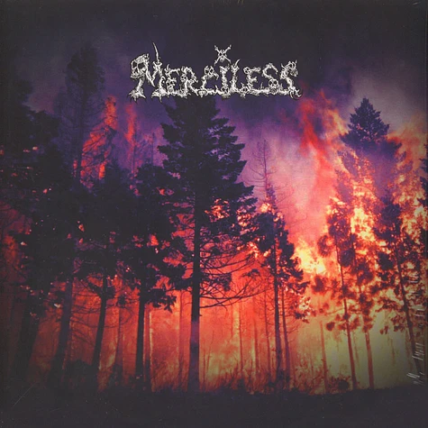 Merciless - Merciless Orange / Black Marble Vinyl Edition