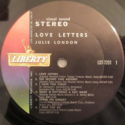 Julie London - Love Letters