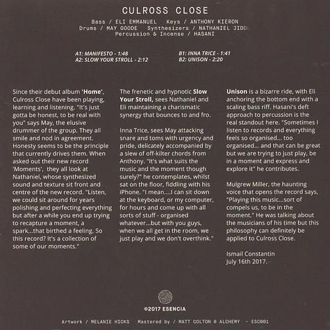 Culross Cross - Culross Close
