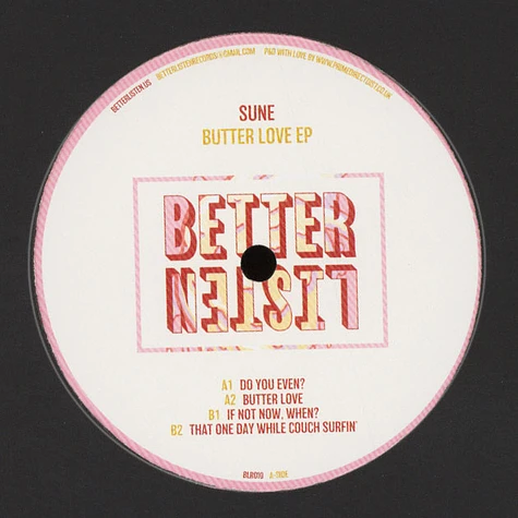 Sune - Butter Love EP