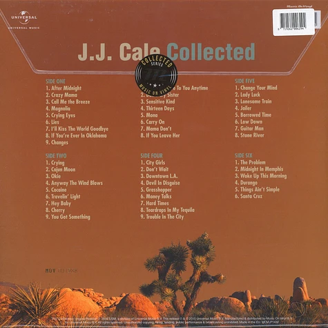 J.J. Cale - Collected Colored Vinyl Edition
