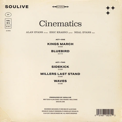 Soulive - Cinematics Volume 1 EP