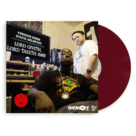 Freddie Gibbs & Statik Selektah - Lord Giveth, Lord Taketh Away Red Vinyl Edition