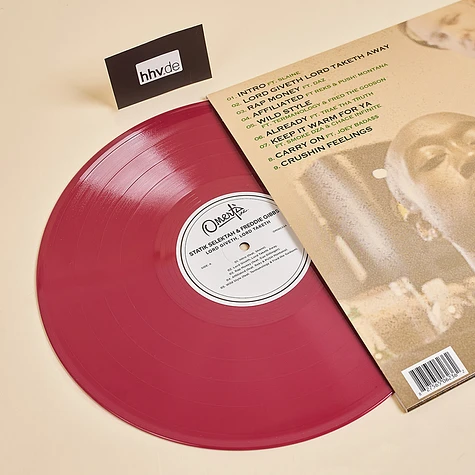 Freddie Gibbs & Statik Selektah - Lord Giveth, Lord Taketh Away Red Vinyl Edition