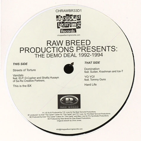 Raw Breed - The Demo Deal 1992 - 1994 EP