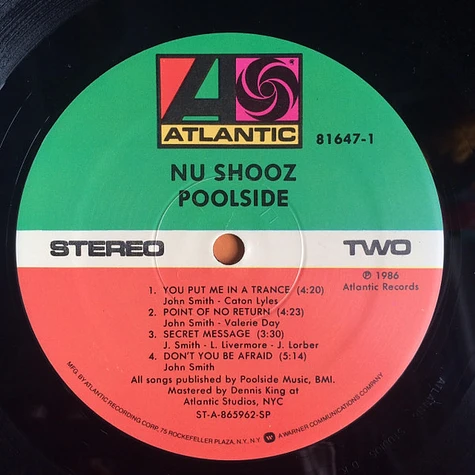 Nu Shooz - Poolside