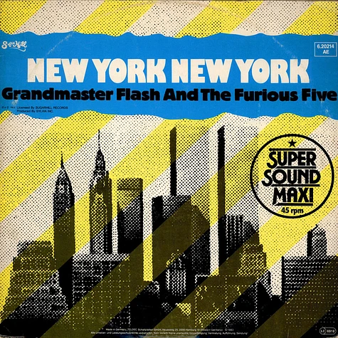 Grandmaster Flash & The Furious Five - New York New York