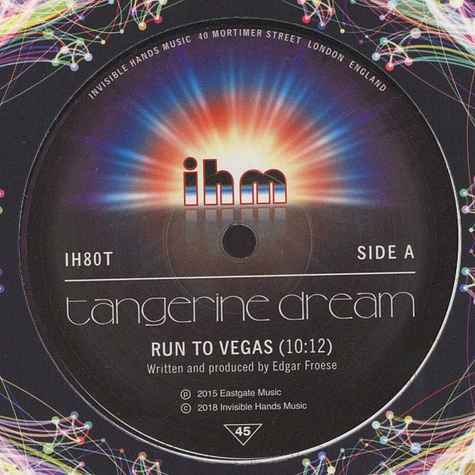 Tangerine Dream - Run To Vegas / Leviathan