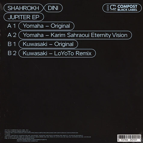 Shahrokh Dini - Kuwasaki / Yumaha (Sahraoui, LoYoTo, Flo Forg Remixes