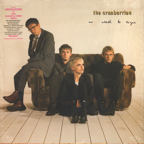 The Cranberries - No Need To Argue Clear & Pink Vinyl Edition
