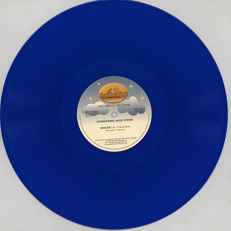 International Music System - IMS Remastered 2018 Transparent Blue Vinyl Edition