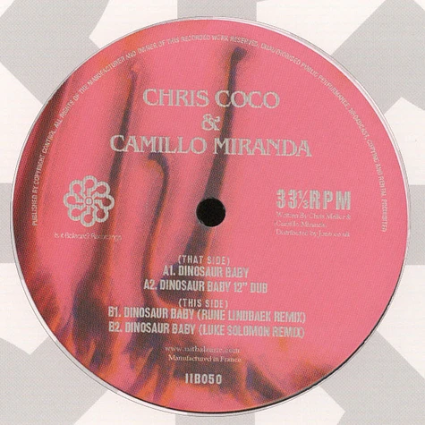 Chris Coco / Camillo Miranda - Dinosaur Baby EP