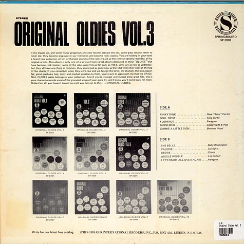 V.A. - Original Oldies Vol. 3