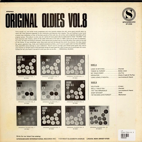 V.A. - Original Oldies Vol. 8