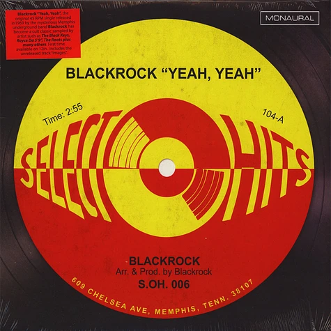 Blackrock - Blackrock ''Yeah, Yeah''