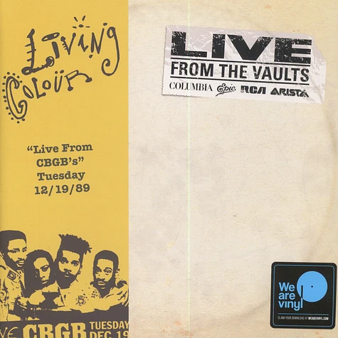 Living Colour - Live At CBGB's, 12/19/89