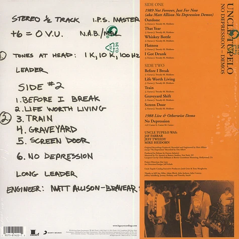 Uncle Tupelo - No Depression – Rarities